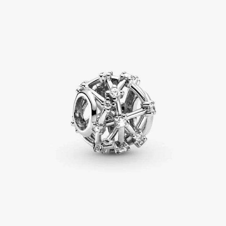 Openwork sterling silver charm 799240C01