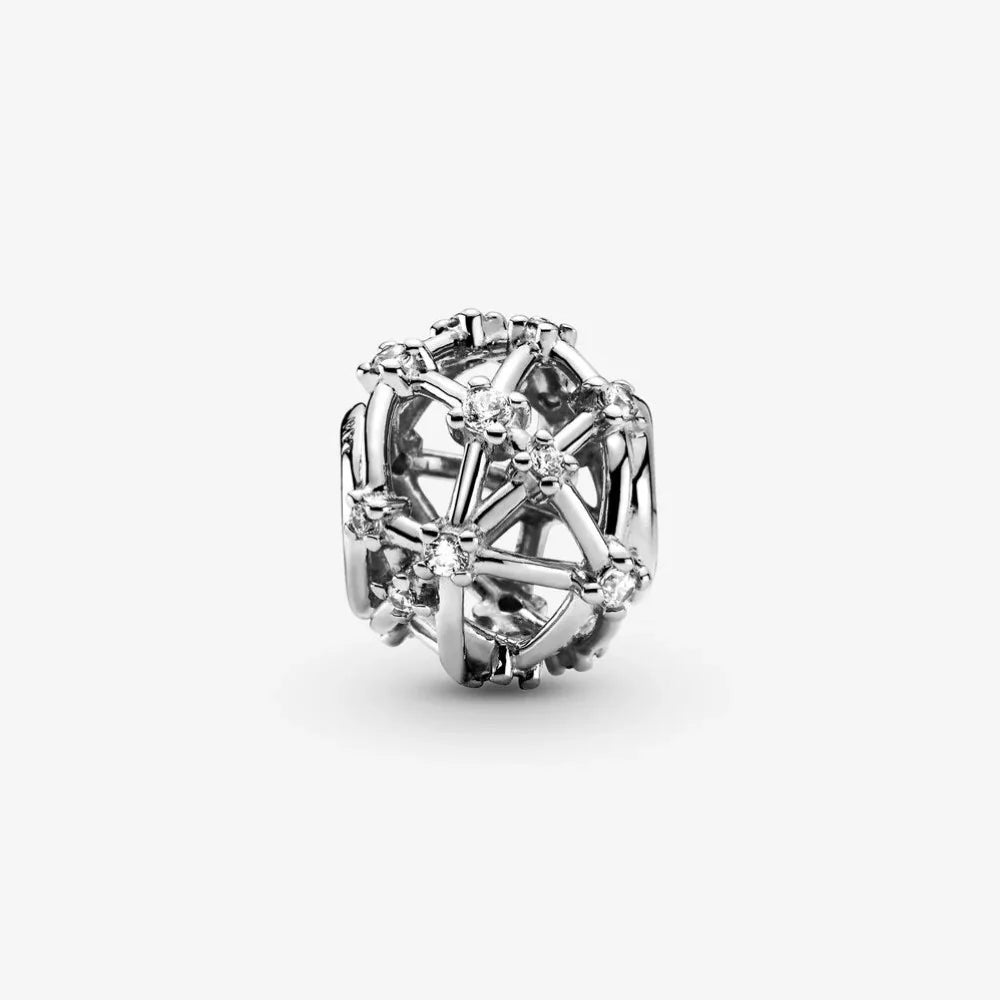 Openwork sterling silver charm 799240C01