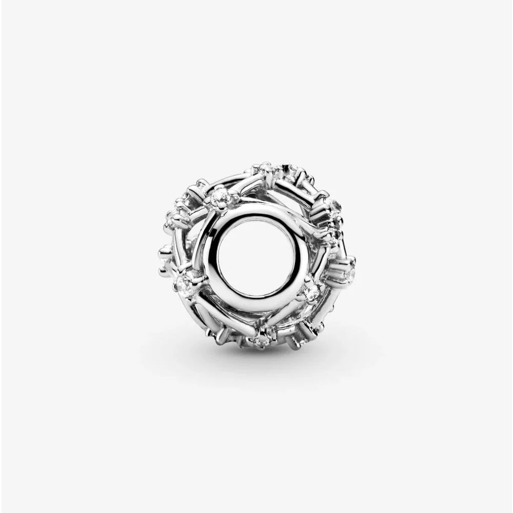 Openwork sterling silver charm 799240C01