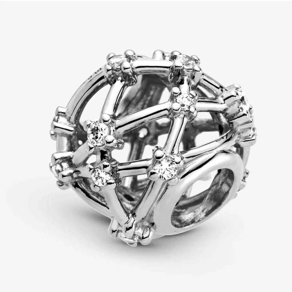 Openwork sterling silver charm 799240C01