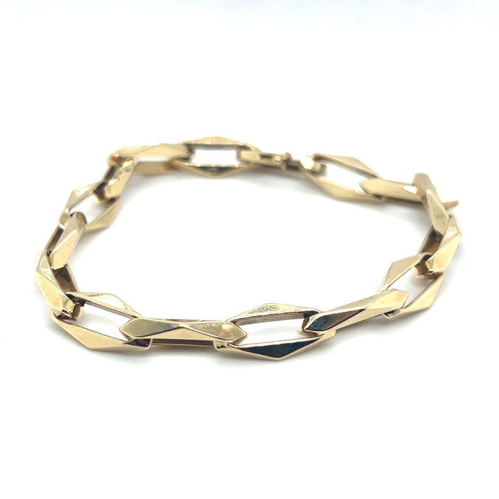 14 kt gouden CFE armband massief ART7