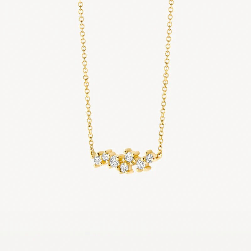 Blush Ketting 14 kt Geelgoud met Zirkonia – 3191YZI