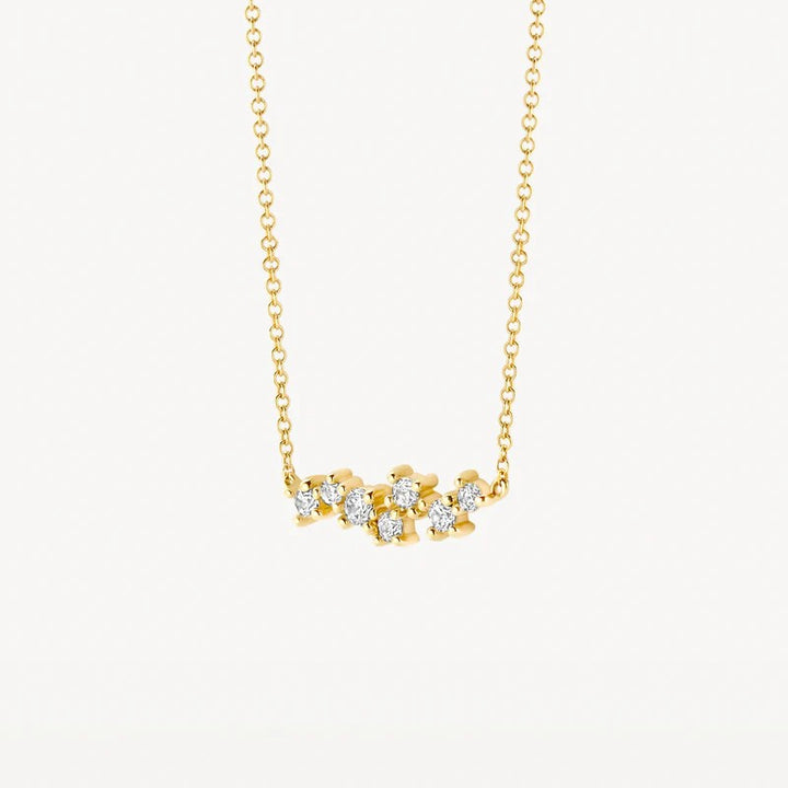 Blush Ketting 14 kt Geelgoud met Zirkonia – 3191YZI