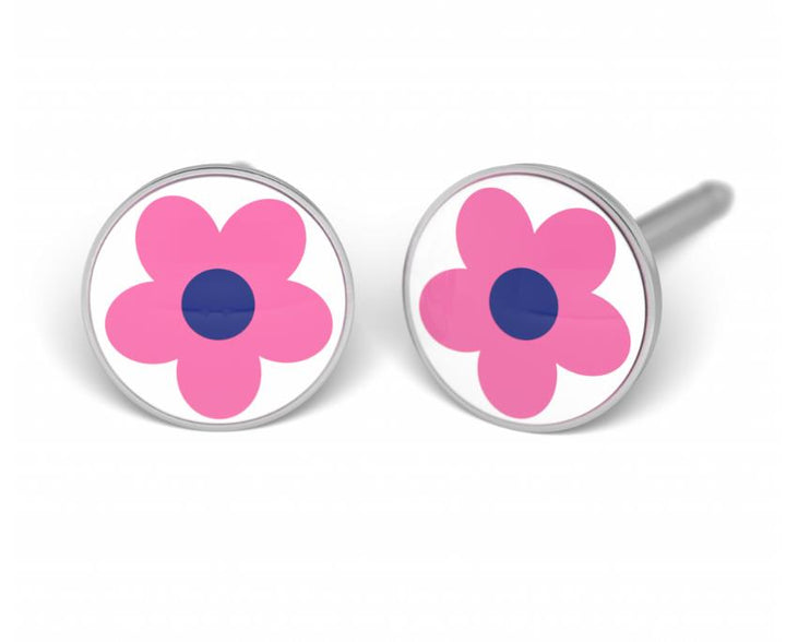 schietoorbellen Novelty bloem roze staal