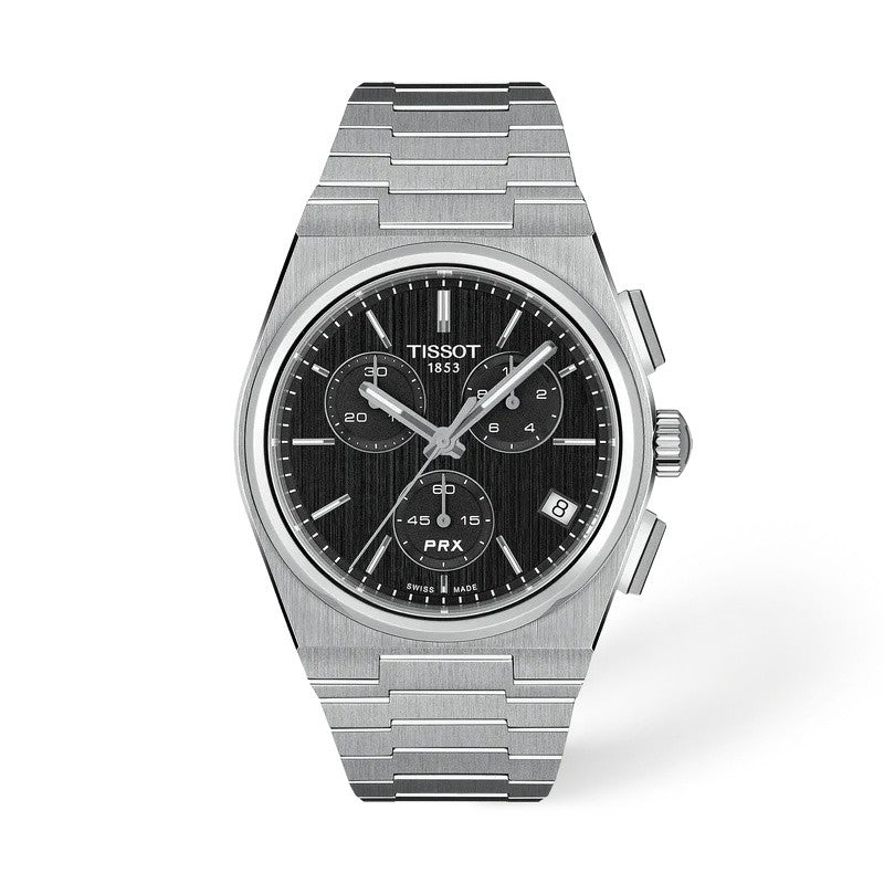 Tissot PRX Quartz Chronograph 41 mm Zwart – T137.417.11.051.00
