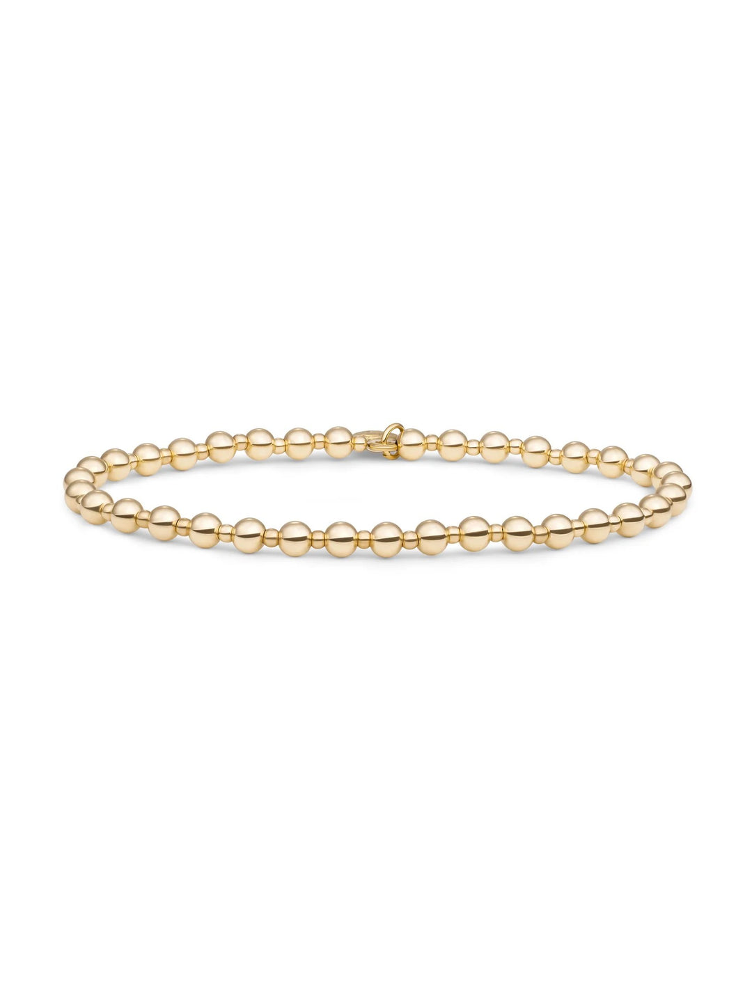 Sparkling Jewels Bold Mix Armband 2 mm + 4 mm Gold Plated – SB-G-MIX-09