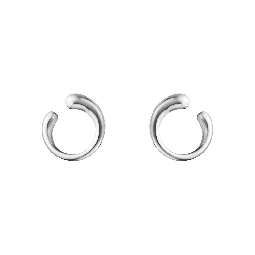 Georg Jensen zilveren Mercy oorknoppen, 10015149
