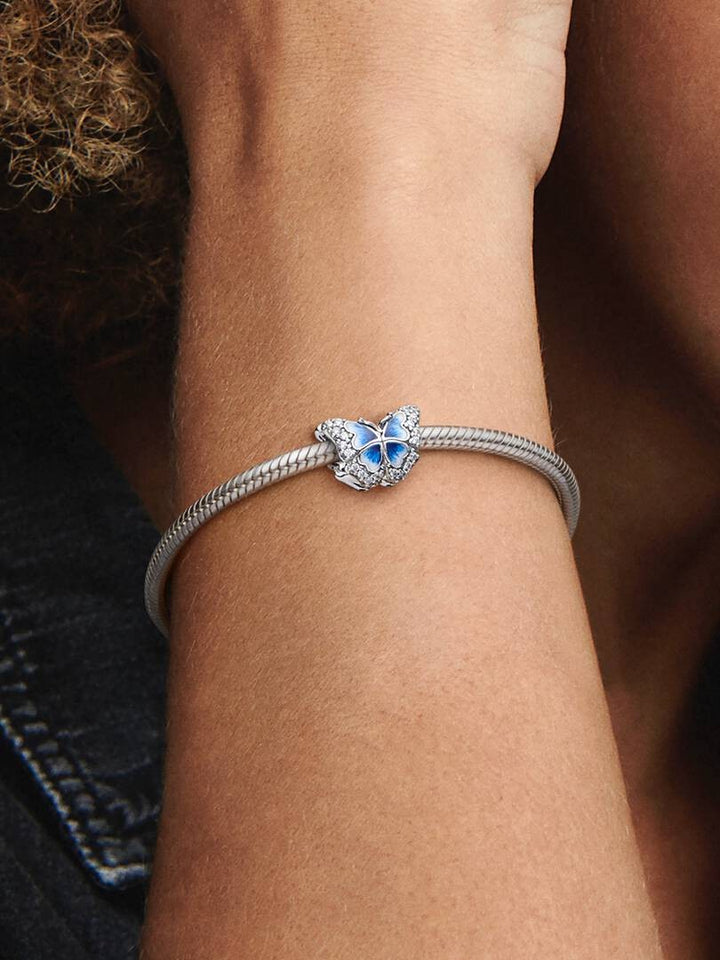 Pandora Blauwe Vlinder Sprankelende Bedel 790761C01