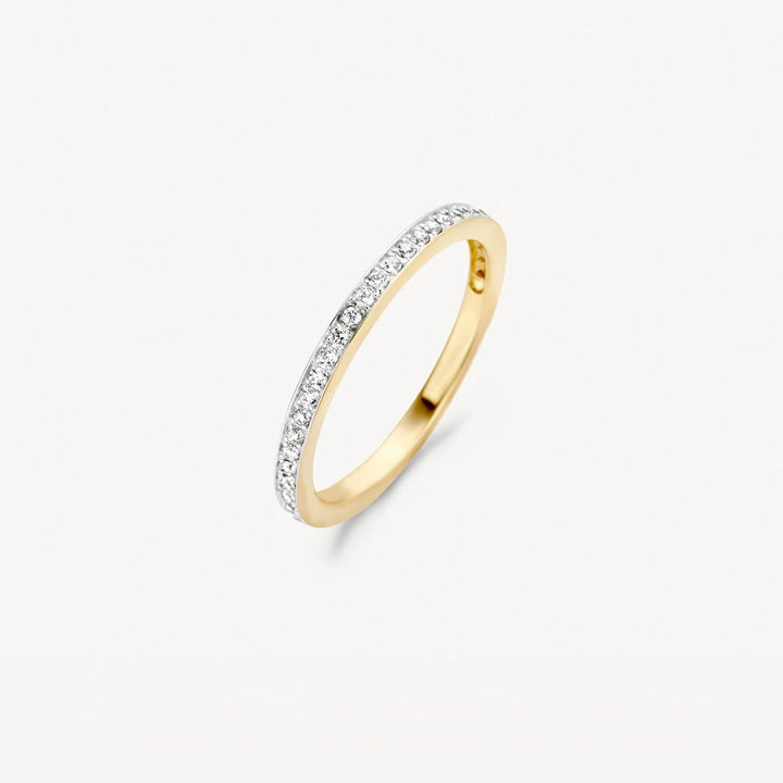 Blush Jewels ring 1119BZI - 14k Geel en Wit Goud met Zirkonia