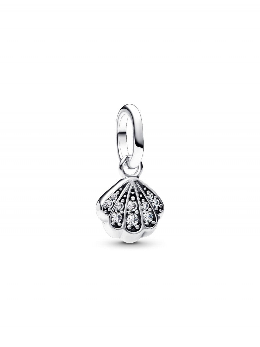Pandora 793855C01 – hangende bedel met schelp van zilver en zirkonia