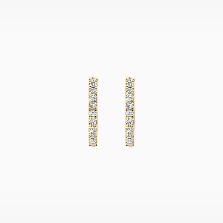 Blush Lab Diamonds geelgouden oorringen met diamant LG7012Y