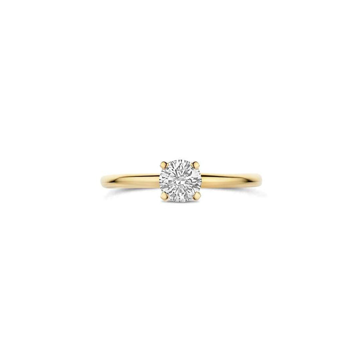 Blush Lab Diamonds Ring LG1075Y – 14 Karaat Geelgoud met 0,50ct Lab Grown Diamant – Maat 54