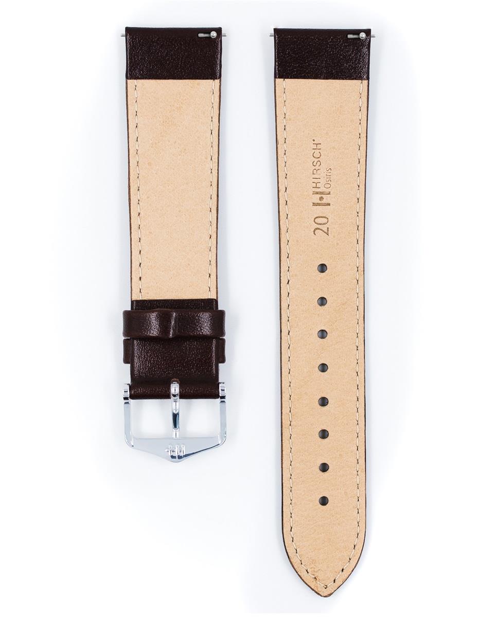 HIRSCH OSIRIS L BROWN SHINY CALF 18/16MM