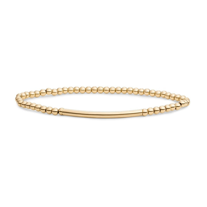 Sparkling Jewels Tube Armband Gold – 3 mm – SB-G-3MM-TUBE