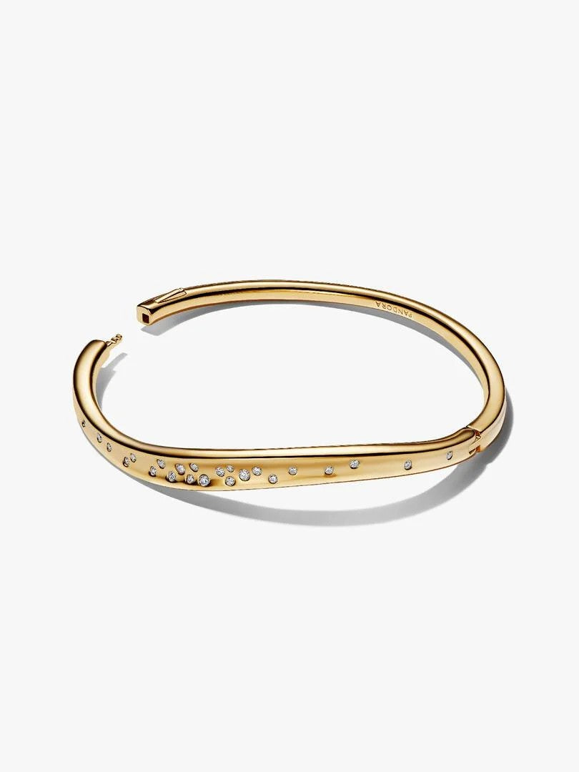Pandora Vergulde Bangle met Zirkonia 564655C01