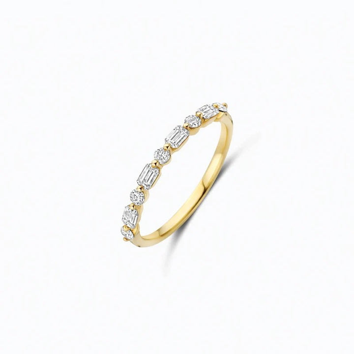 Blush Lab Diamonds ring 14 karaat geelgoud LG1065Y