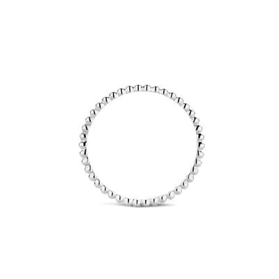 Blush Ring 1195WGO – 14k Witgoud met Bolletjesmotief
