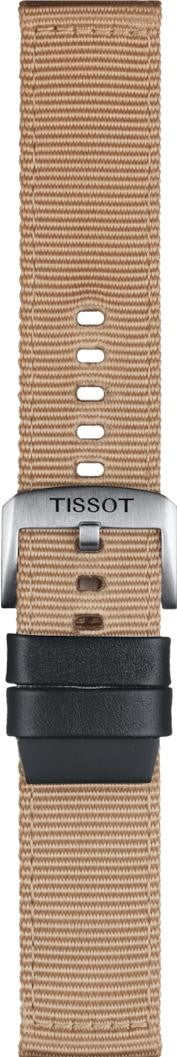 Horlogeband Tissot LE LOCLE / T600049328 / T0062071604600A / T9322074604600A Leder Blauw 14mm