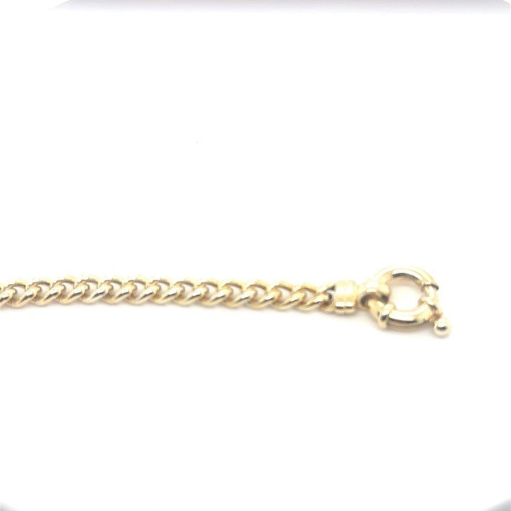 14 kt Geelgouden Gourmet armband 5,3 mm