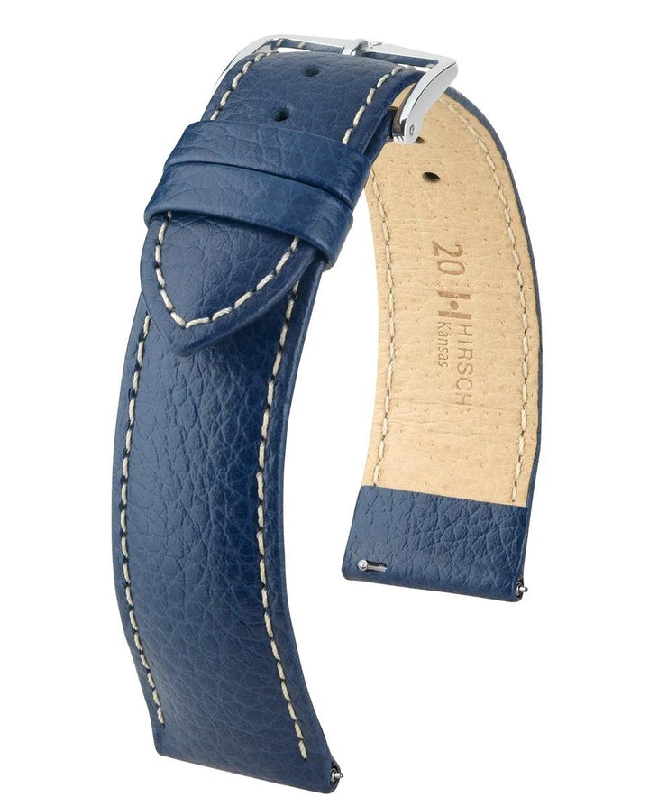 HIRSCH KANSAS L BLUE CALF 18/16MM