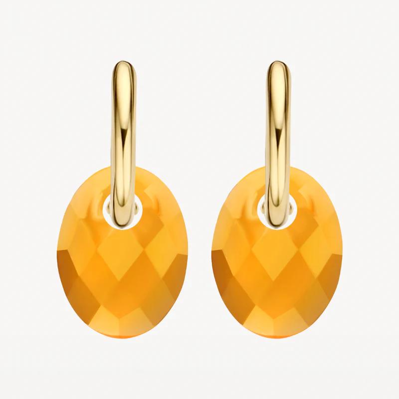 Blush jewels Oorbedels 810CITO citrien
