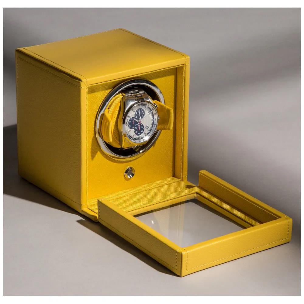 CUB SINGLE WATCH WINDER WITH COVER  461192 Yellow
