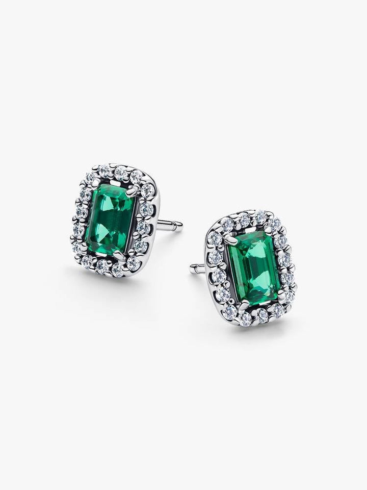 Pandora Sparkling Rectangular Stud Oorbellen 294501C01