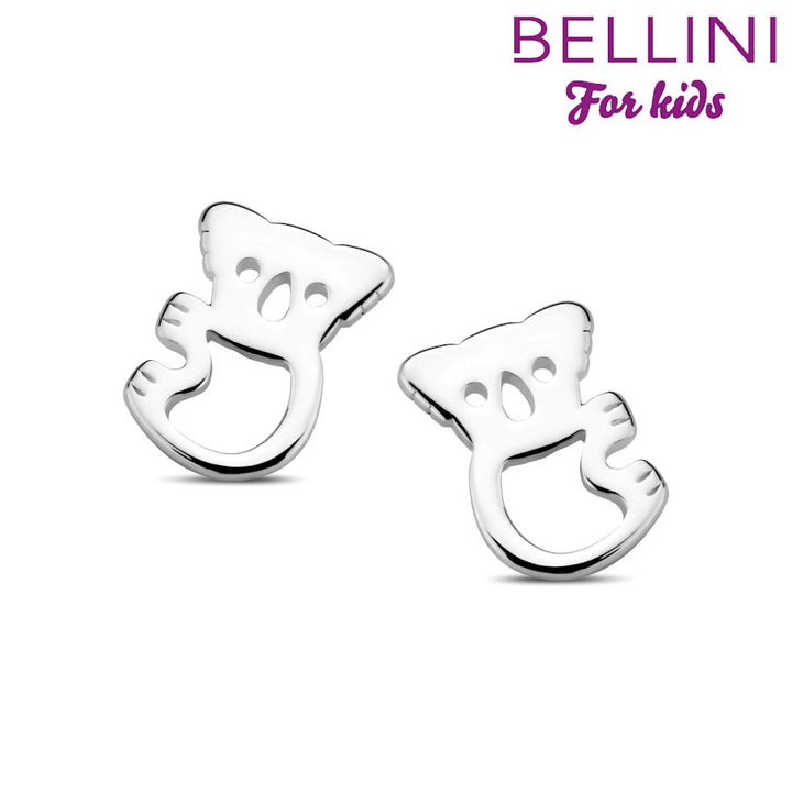 Zilveren oorknopjes zilver Koala 575.062