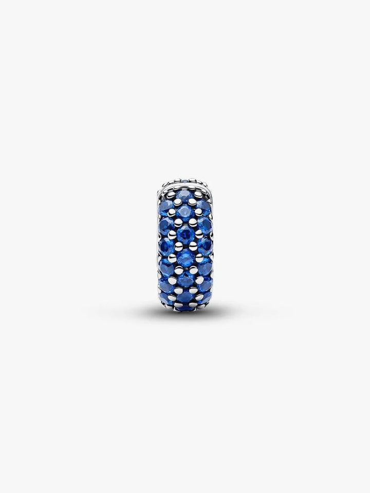Pandora Royal Blue steen Clip Charm 794700C01