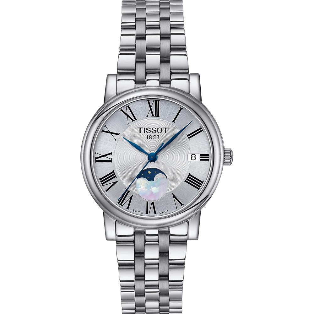 TISSOT CARSON PREMIUM LADY MOONPHASE T1222231103300