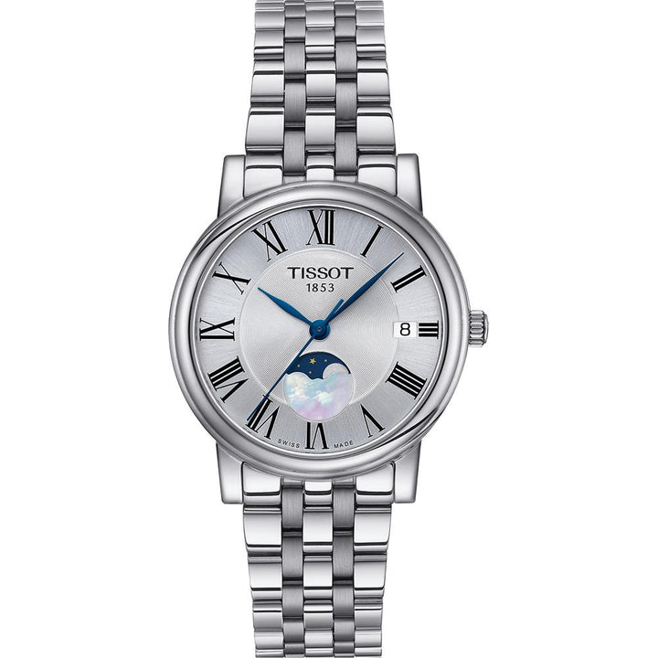 TISSOT CARSON PREMIUM LADY MOONPHASE T1222231103300