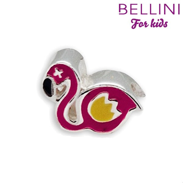 Zilveren Bellini bedel flamingo 567.488
