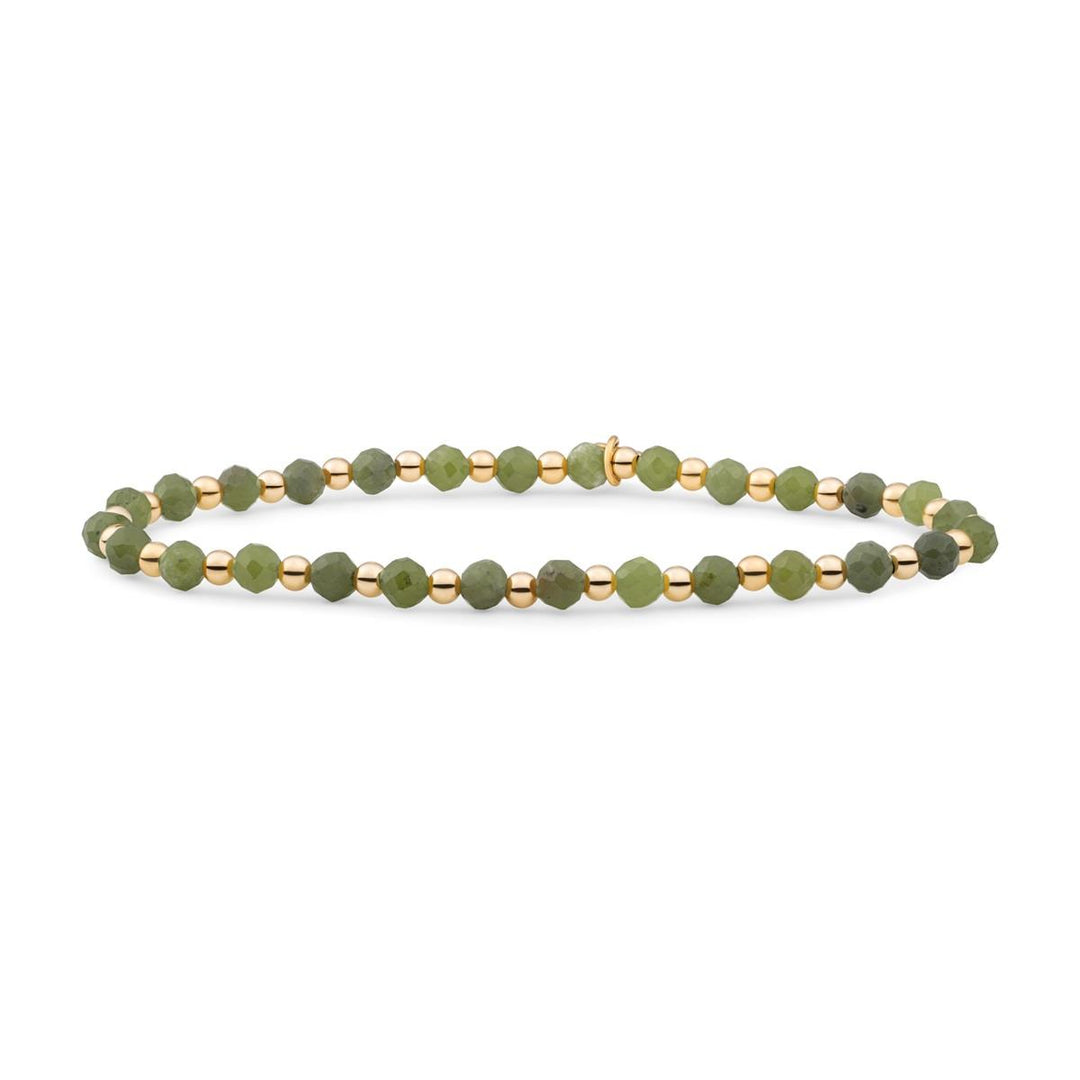 Bracelet | Southern Jade Interstellar - Gold - 3mm SBG-GEM61-3MM-MIX