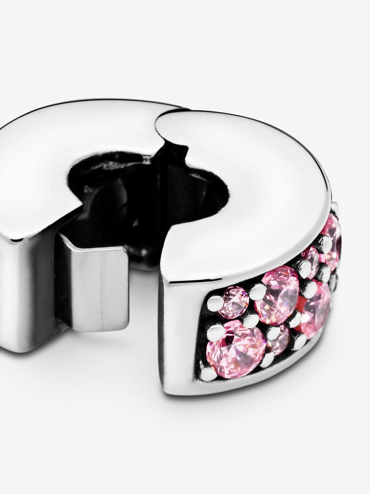 Roze Pavé Clip Bedel 791817PCZ