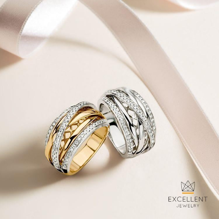 Ring bicolor briljant 0.34 crt. RG416343-58