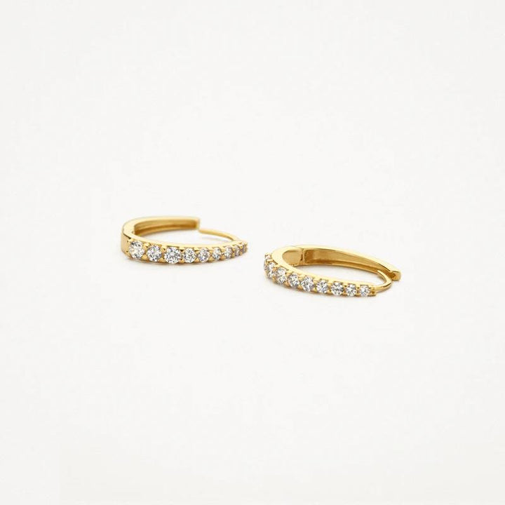 blush jewels 14k Oorringen 7341YZI met Zirkonia