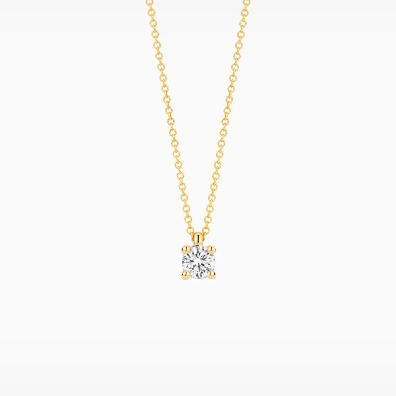 Blush Collier LG3001Y in 14 Kt Geelgoud met Lab Grown Diamant