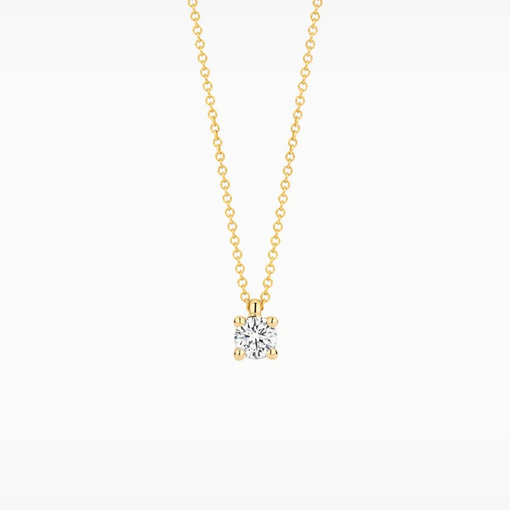 Blush Collier LG3001Y in 14 Kt Geelgoud met Lab Grown Diamant