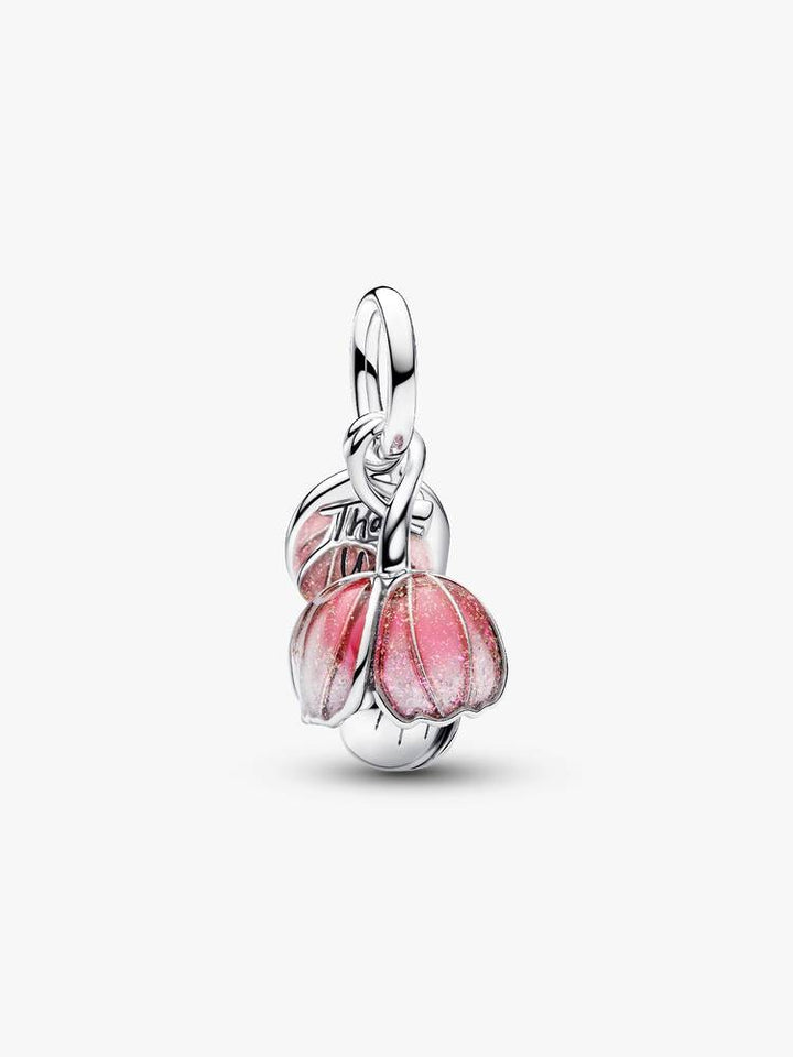 Pandora Twee-Tone Bloeiende Bloem Dangle Bedel 764453C01