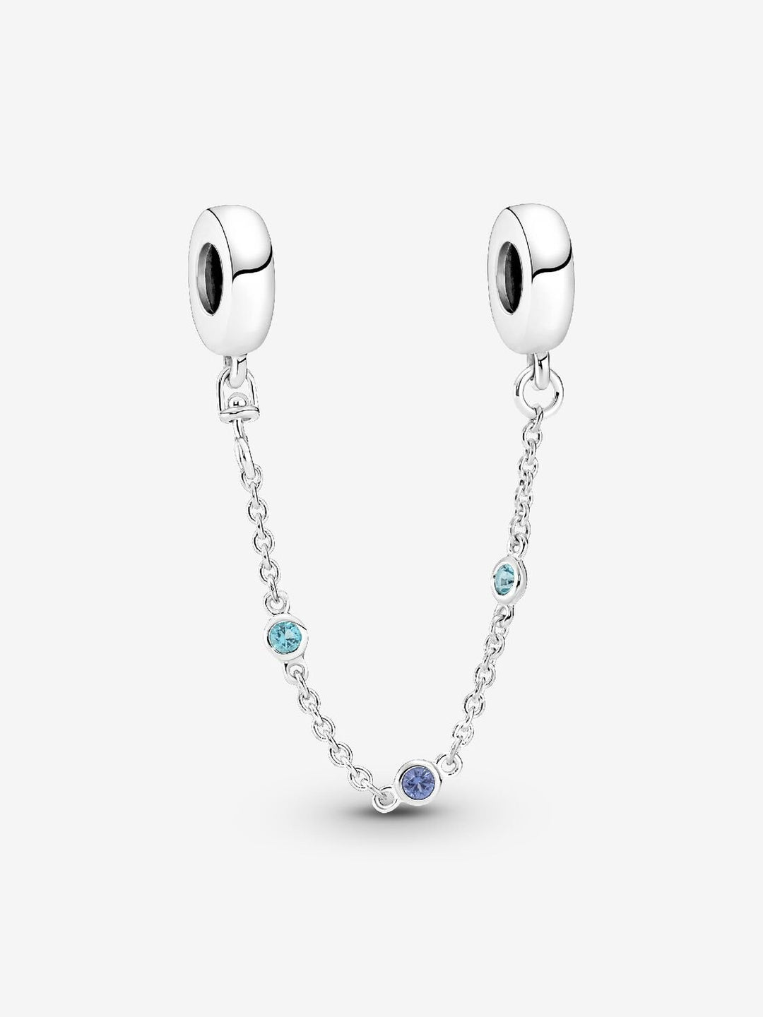 Triple Blue Stone Safety Chain 791688C01