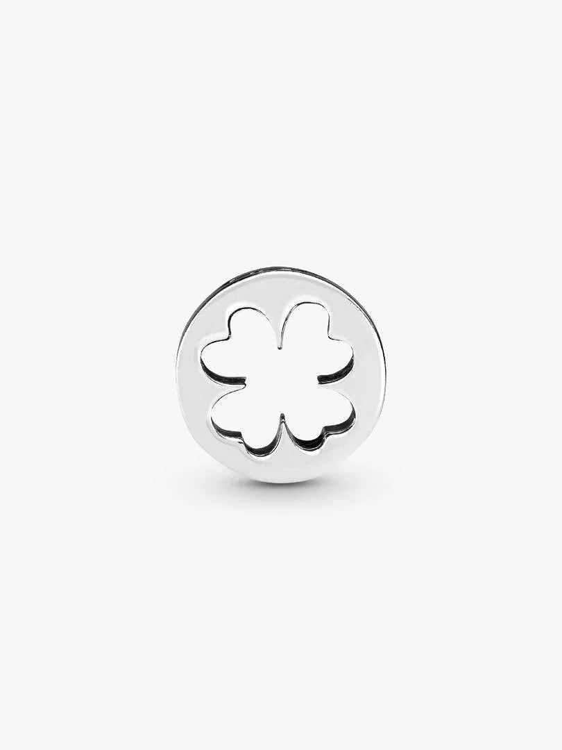 Pandora Bedel Silver Geluk &amp; Moed Klavertjevier Charm 797868