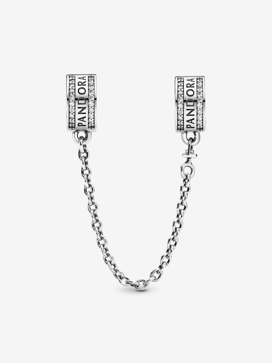 PANDORA Logo Safety Chain  792057CZ-05