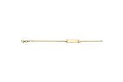 Plaatarmband - Gourmet - Baby - 2mm - 14cm
