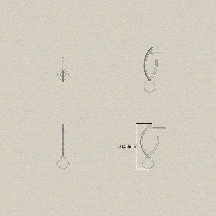 14 Karaat Gouden Akoya Parel Oorhangers met Diamanten 0,19 cT
