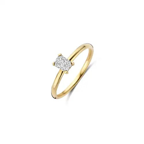 Blush Lab Diamonds Ring LG1073Y – 14 Karaat Geelgoud met 0,50 ct Lab Grown Diamant