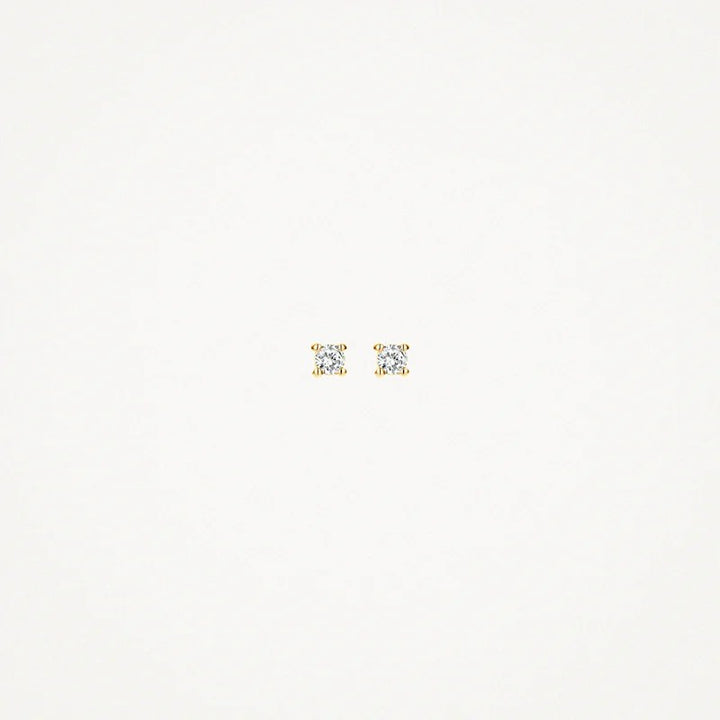 Blush Diamonds 14 kt Diamanten oorknop 2x0.03ct 7600YDI