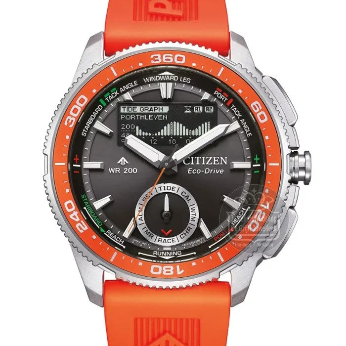 Citizen Promaster Sky JV3000-13E Solar Ana-Digi Chronograaf  herenhorloge 43 mm
