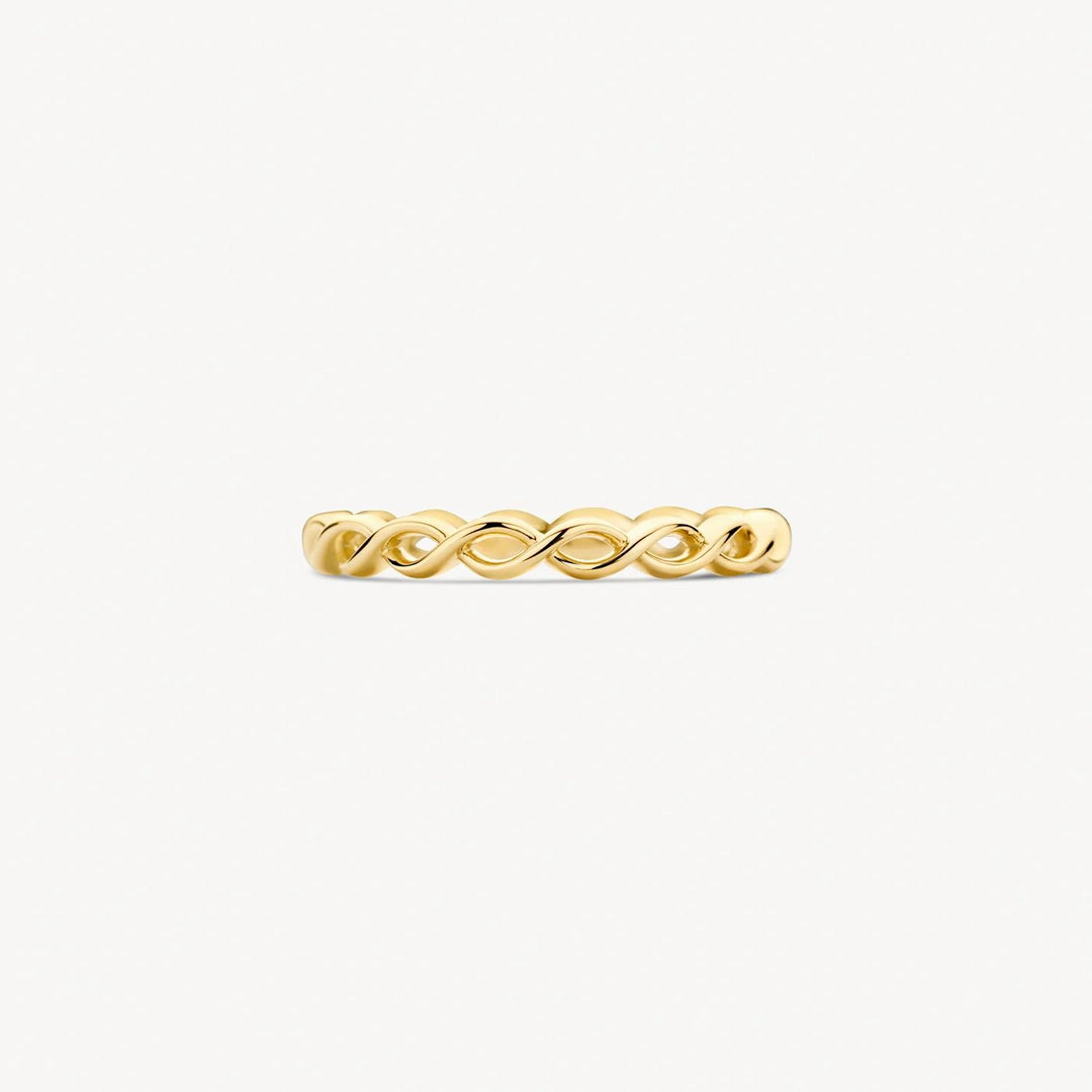 Ring 1245YGO - 14k Geelgoud