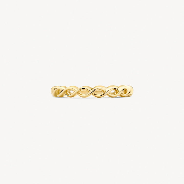 Ring 1245YGO - 14k Geelgoud
