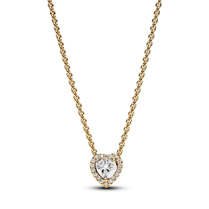 Pandora Sparkling Heart Collier Necklace 368425C01